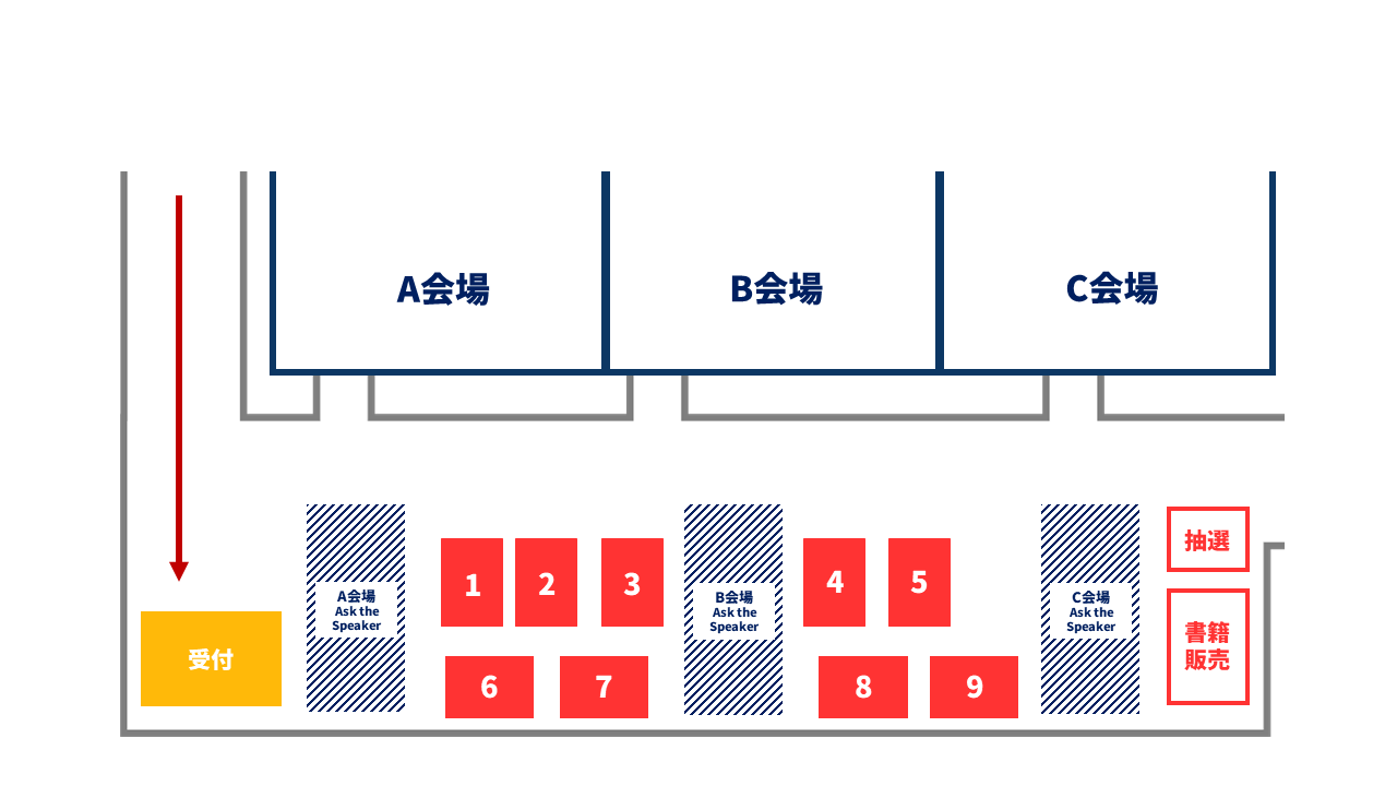 展示ブースMAP